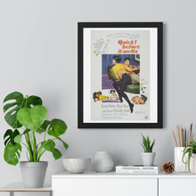 Load image into Gallery viewer, V P L x Wright, Butler & Co Premium Framed Vertical Poster Quick! before it melts