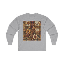 Load image into Gallery viewer, Unisex Ultra Cotton Long Sleeve Tee Harmonic Bloom Plaid Collection