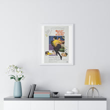Load image into Gallery viewer, V P L x Wright, Butler & Co Premium Framed Vertical Poster Quick! before it melts