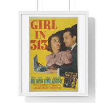 Load image into Gallery viewer, V P L x Wright, Butler & Co Premium Framed Vertical Poster Girl In 313
