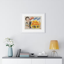 Load image into Gallery viewer, Premium Framed Horizontal Poster On The Riviera V P L x Wright, Butler & Co