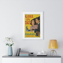 Load image into Gallery viewer, V P L x Wright, Butler & Co Premium Framed Vertical Poster Girl In 313