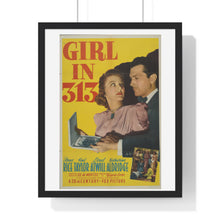 Load image into Gallery viewer, V P L x Wright, Butler & Co Premium Framed Vertical Poster Girl In 313