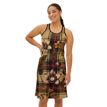 Load image into Gallery viewer, Women's Racerback Dress (AOP) Harmonic Bloom Plaid Collection
