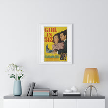 Load image into Gallery viewer, V P L x Wright, Butler & Co Premium Framed Vertical Poster Girl In 313