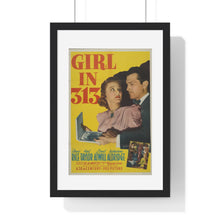 Load image into Gallery viewer, V P L x Wright, Butler & Co Premium Framed Vertical Poster Girl In 313
