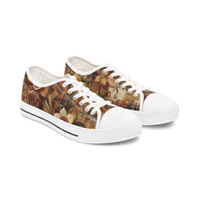 Load image into Gallery viewer, Women's Low Top Sneakers Harmonic Bloom Plaid Collection