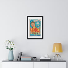 Load image into Gallery viewer, Premium Framed Vertical Poster On The Riviera V P L x Wright, Butler & Co