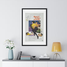 Load image into Gallery viewer, V P L x Wright, Butler & Co Premium Framed Vertical Poster Quick! before it melts