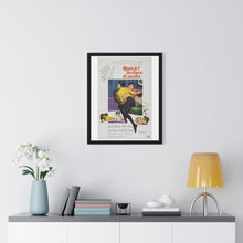 Load image into Gallery viewer, V P L x Wright, Butler & Co Premium Framed Vertical Poster Quick! before it melts