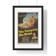 Load image into Gallery viewer, V P L x Wright, Butler & Co Premium Framed Vertical Poster The Company She Keeps