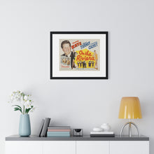 Load image into Gallery viewer, Premium Framed Horizontal Poster On The Riviera V P L x Wright, Butler & Co