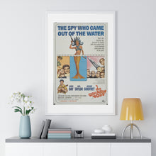 Load image into Gallery viewer, V P L x Wright, Butler & Co Premium Framed Vertical Poster The Spy Who Came Out Of Water