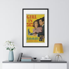 Load image into Gallery viewer, V P L x Wright, Butler & Co Premium Framed Vertical Poster Girl In 313