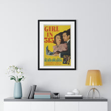 Load image into Gallery viewer, V P L x Wright, Butler & Co Premium Framed Vertical Poster Girl In 313