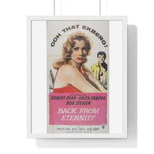 Load image into Gallery viewer, V P L x Wright, Butler & Co Premium Framed Vertical Poster Back From Eternity
