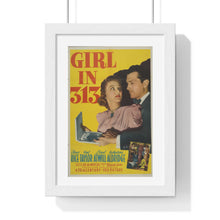 Load image into Gallery viewer, V P L x Wright, Butler & Co Premium Framed Vertical Poster Girl In 313