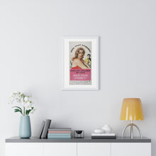 Load image into Gallery viewer, V P L x Wright, Butler & Co Premium Framed Vertical Poster Back From Eternity