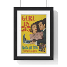 Load image into Gallery viewer, V P L x Wright, Butler & Co Premium Framed Vertical Poster Girl In 313
