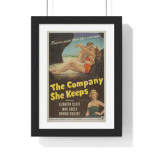 Load image into Gallery viewer, V P L x Wright, Butler & Co Premium Framed Vertical Poster The Company She Keeps