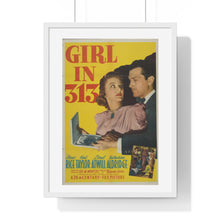 Load image into Gallery viewer, V P L x Wright, Butler & Co Premium Framed Vertical Poster Girl In 313