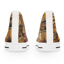 Load image into Gallery viewer, Women's High Top Sneakers Harmonic Bloom Plaid Collection