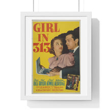 Load image into Gallery viewer, V P L x Wright, Butler & Co Premium Framed Vertical Poster Girl In 313