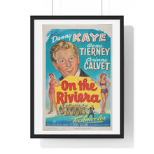 Load image into Gallery viewer, Premium Framed Vertical Poster On The Riviera V P L x Wright, Butler & Co