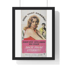 Load image into Gallery viewer, V P L x Wright, Butler & Co Premium Framed Vertical Poster Back From Eternity