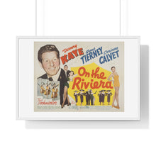 Load image into Gallery viewer, Premium Framed Horizontal Poster On The Riviera V P L x Wright, Butler & Co