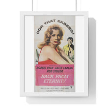 Load image into Gallery viewer, V P L x Wright, Butler & Co Premium Framed Vertical Poster Back From Eternity
