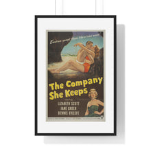 Load image into Gallery viewer, V P L x Wright, Butler & Co Premium Framed Vertical Poster The Company She Keeps