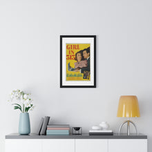 Load image into Gallery viewer, V P L x Wright, Butler & Co Premium Framed Vertical Poster Girl In 313