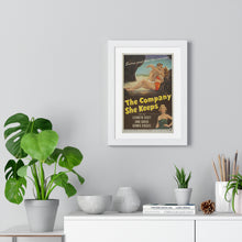 Load image into Gallery viewer, V P L x Wright, Butler & Co Premium Framed Vertical Poster The Company She Keeps