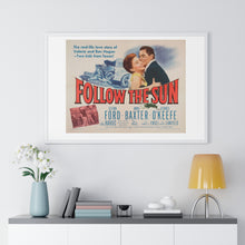 Load image into Gallery viewer, Premium Framed Horizontal Poster Follow The Sun V P L x Wright, Butler & Co