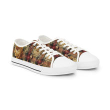Load image into Gallery viewer, Men's Low Top Sneakers Harmonic Bloom Plaid Collection