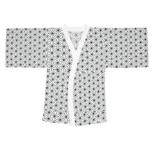 Load image into Gallery viewer, Asanoha Long Sleeve Kimono Robe