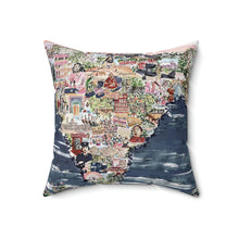 Load image into Gallery viewer, Faux Suede Square Pillow