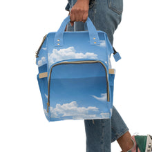 Load image into Gallery viewer, Multifunctional Diaper Backpack Cloud
