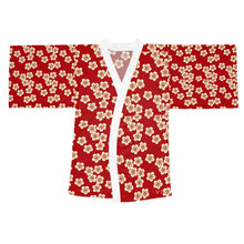 Load image into Gallery viewer, Sakura Long Sleeve Kimono Robe