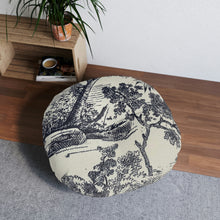 Load image into Gallery viewer, Tufted Floor Pillow, Round
