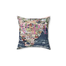Load image into Gallery viewer, Faux Suede Square Pillow