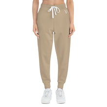 Load image into Gallery viewer, Athletic Joggers (AOP) Beige