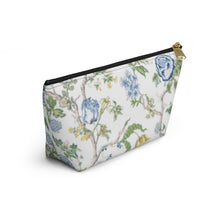 Load image into Gallery viewer, Flora Accessory Pouch w T-bottom