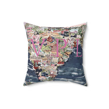 Load image into Gallery viewer, Faux Suede Square Pillow