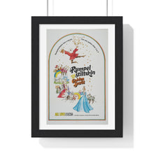 Load image into Gallery viewer, Premium Framed Vertical Poster Rumpelstiltskin and the Golden Secret