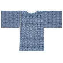 Load image into Gallery viewer, Seigaiha Long Sleeve Kimono Robe