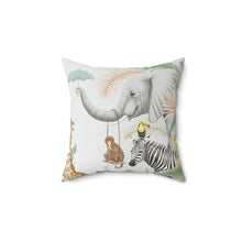 Load image into Gallery viewer, Faux Suede Square Pillow