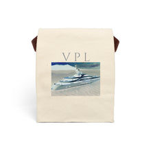 Load image into Gallery viewer, Canvas Lunch Bag With Strap