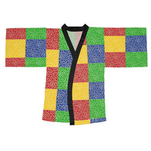 Load image into Gallery viewer, Karakusa Long Sleeve Kimono Robe
